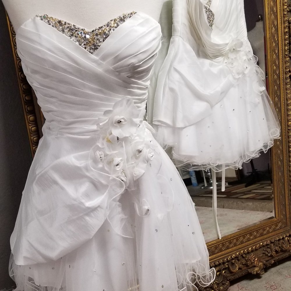 Short White Dress